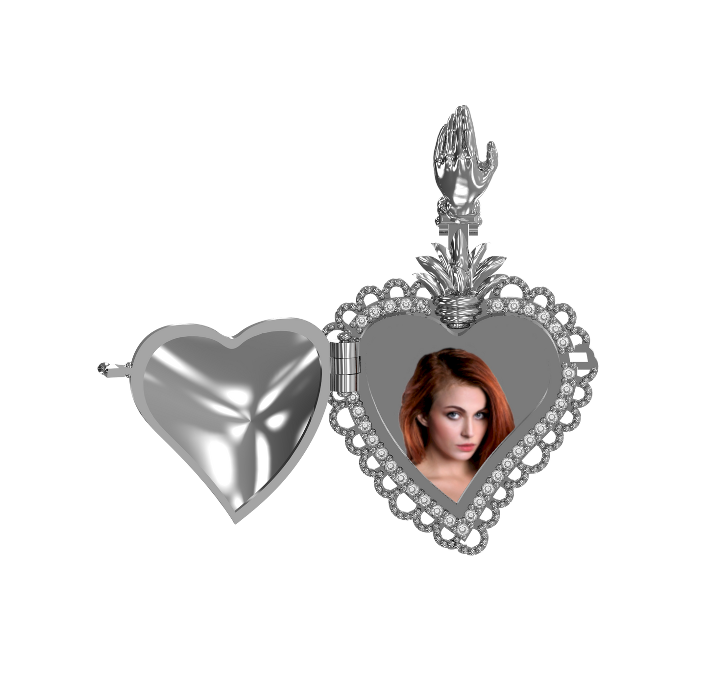 » ARGENTO 925 - Cofanetto Cuore Sacro