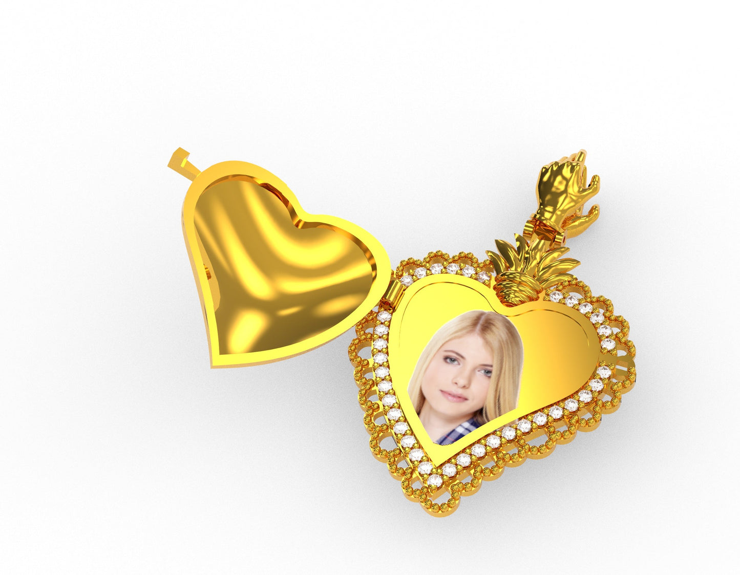 » ARGENTO 925 - Cofanetto Cuore Sacro