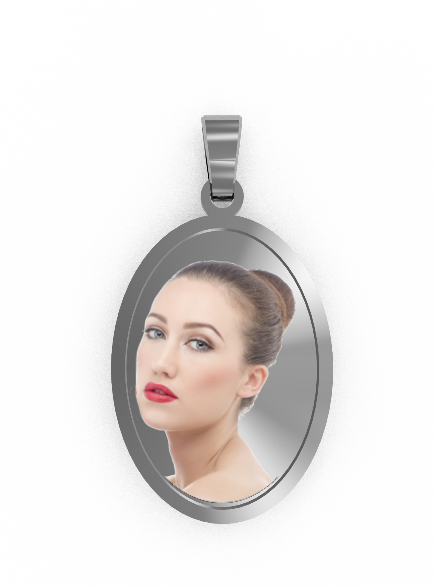 « ACCIAIO INOSSIDABILE » Collana con medaglia Art acc 07 - acc 08