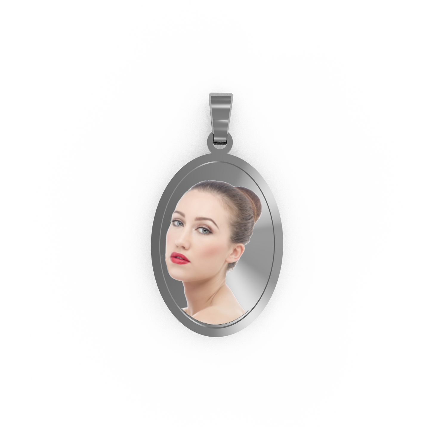 « ACCIAIO INOSSIDABILE » Collana con medaglia Art acc 09 - acc 10