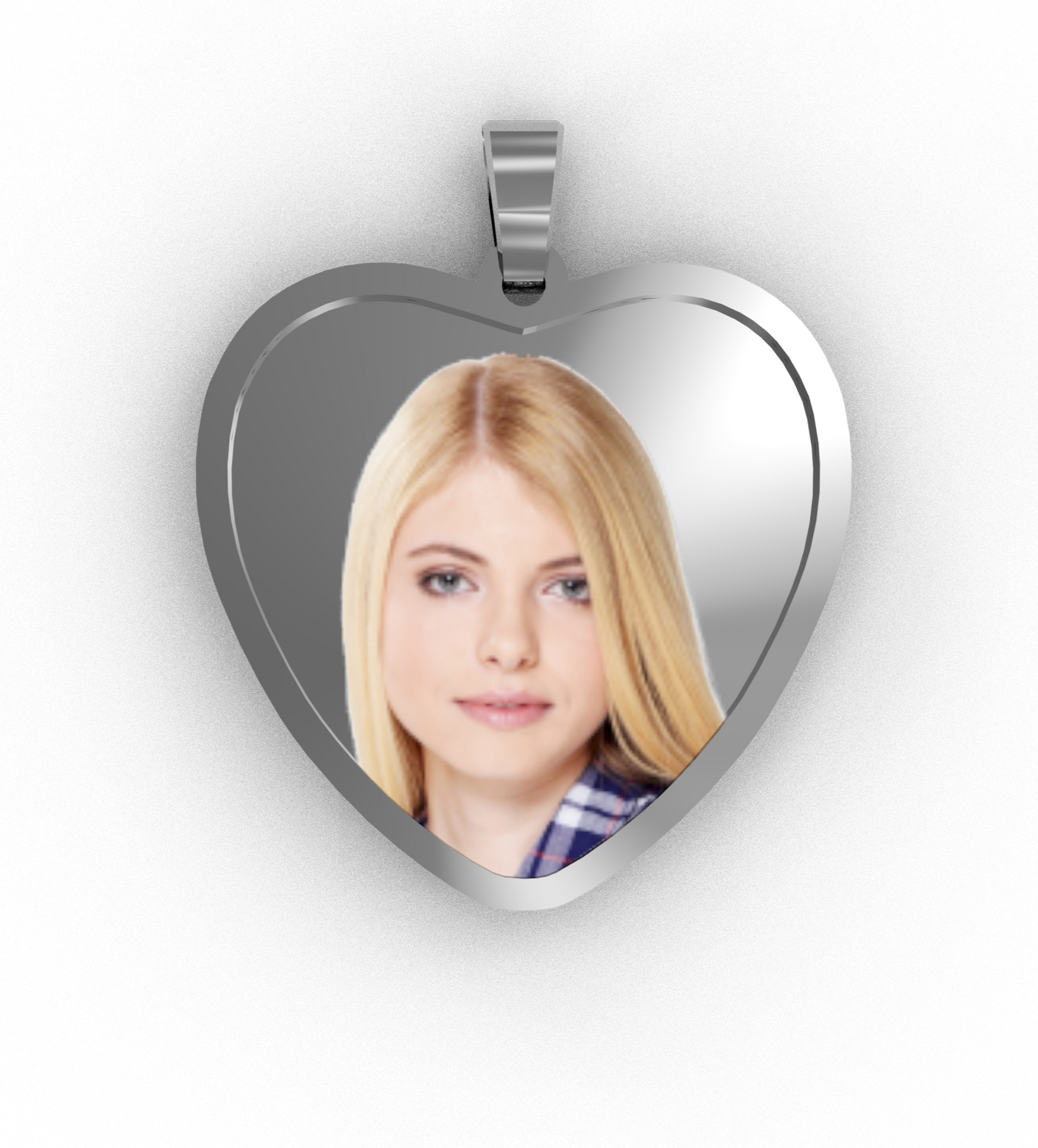 « ACCIAIO INOSSIDABILE » Collana con medaglia Art acc05/acc06