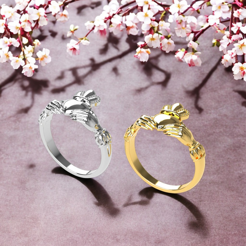 Anello di Claddagh - Argento 925