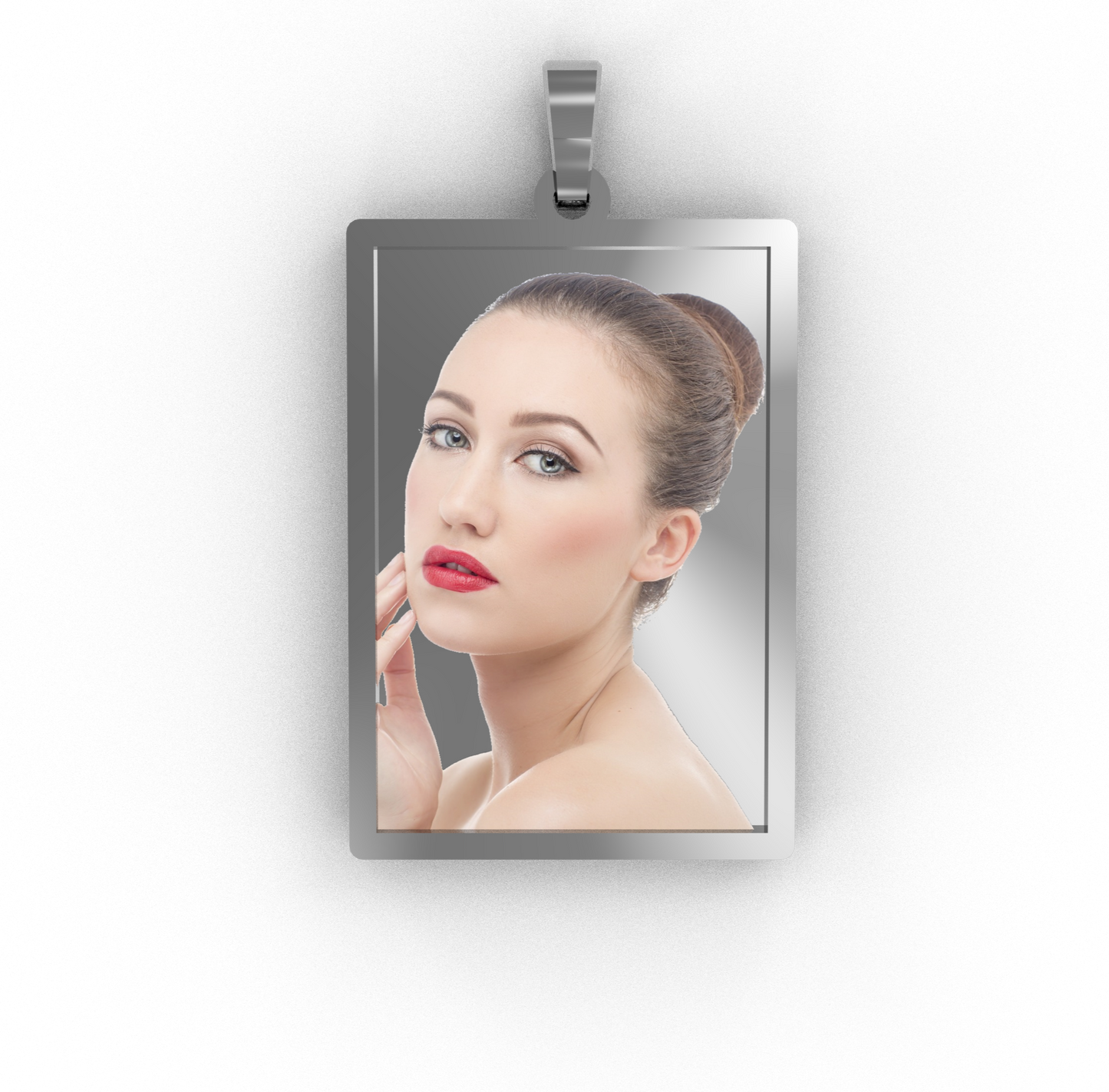 « ACCIAIO INOSSIDABILE » Collana con medaglia Art - acc13 - acc17