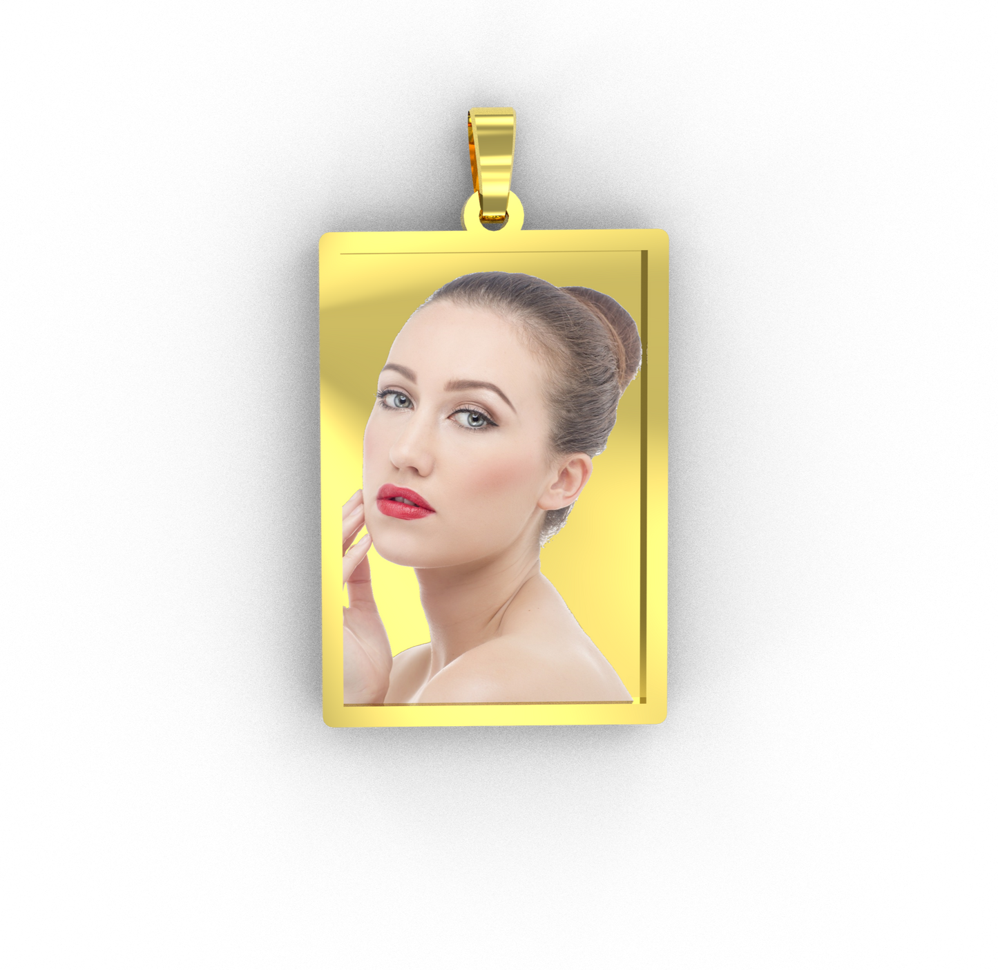 « ACCIAIO INOSSIDABILE » Collana con medaglia Art - acc13 - acc17