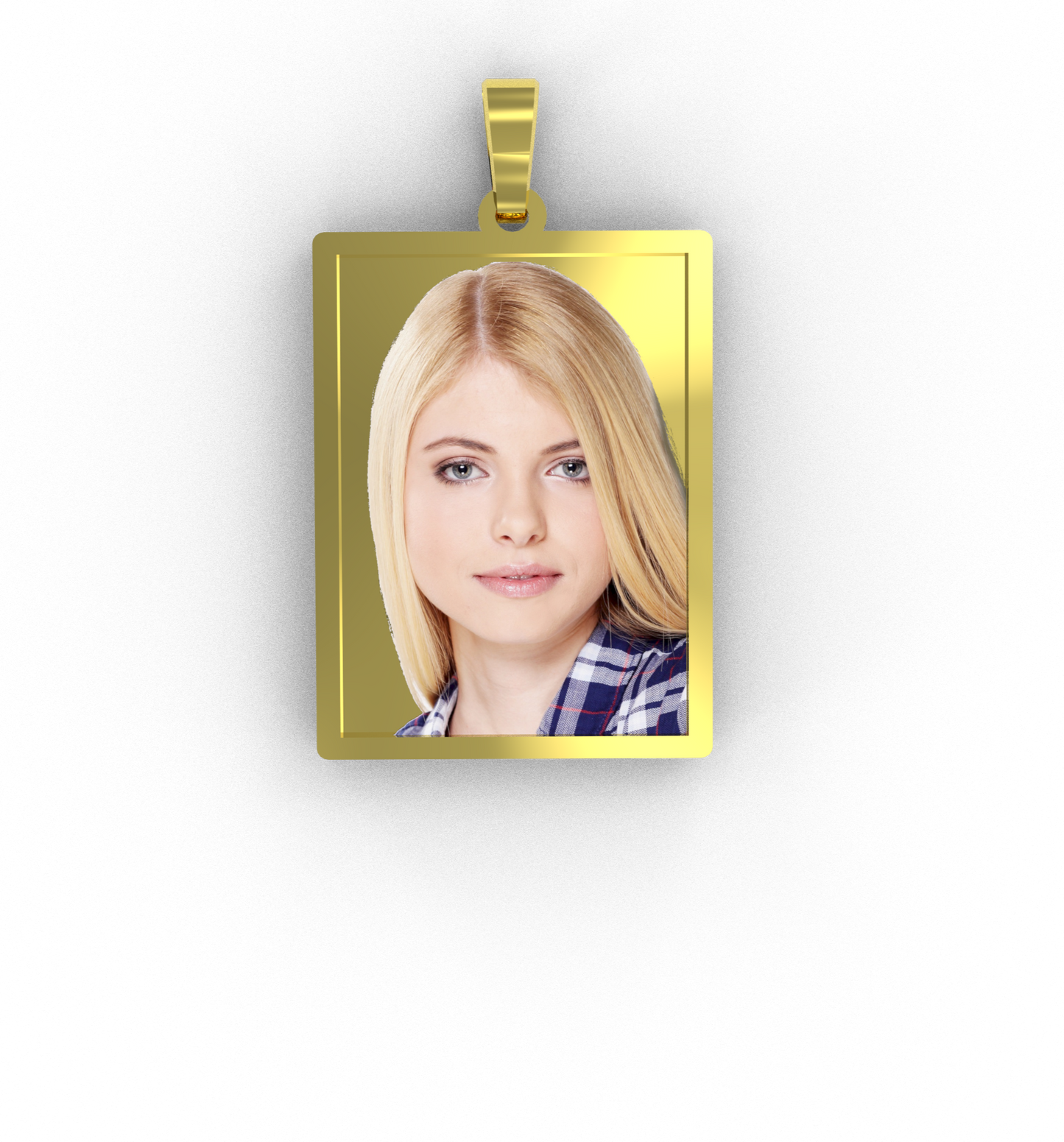 « ACCIAIO INOSSIDABILE » Collana con medaglia Art - acc13 - acc14