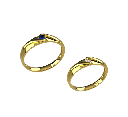Anello - Legame Eterno - Oro 9k