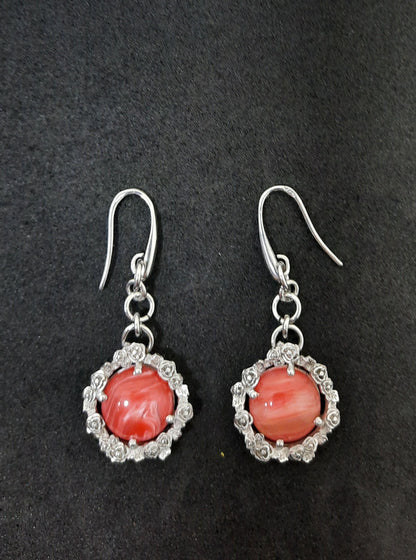Des roses earrings 