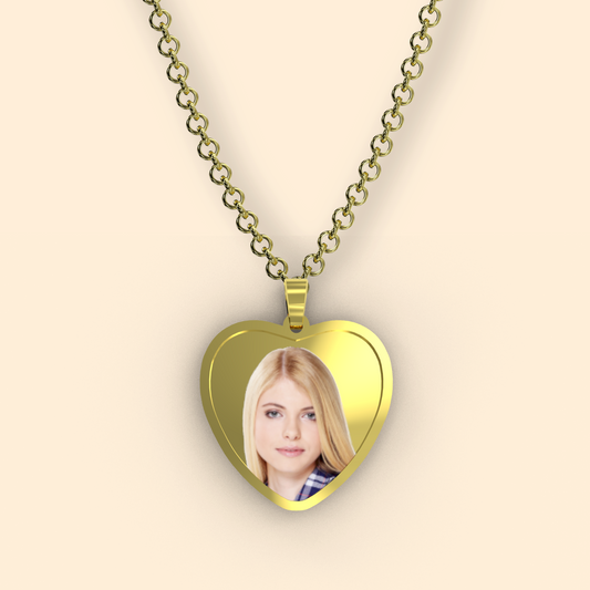 « ACCIAIO INOSSIDABILE » Collana con medaglia Art acc05/acc06