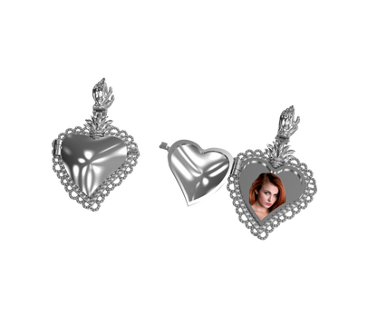 » ARGENTO 925 - Cofanetto Cuore Sacro