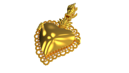 » ARGENTO 925 - Cofanetto Cuore Sacro