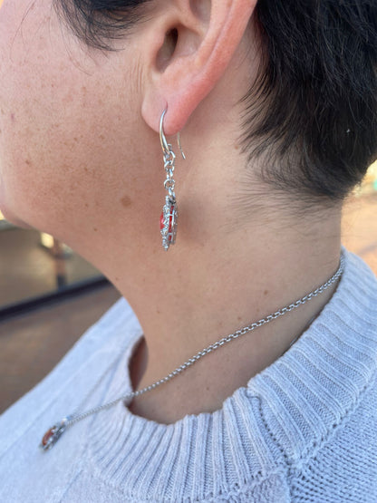 Des roses earrings 