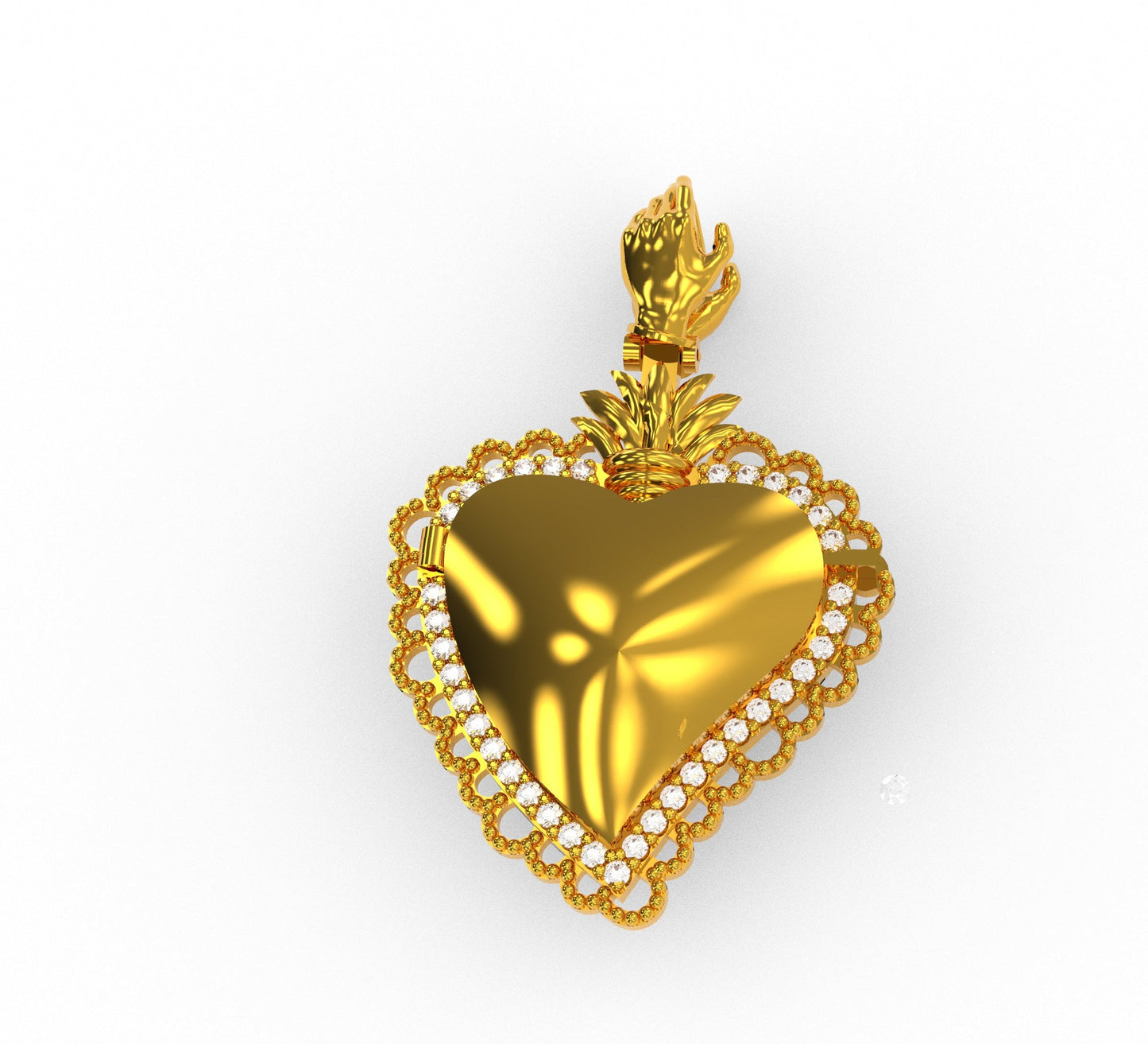 » ARGENTO 925 - Cofanetto Cuore Sacro